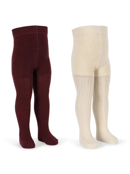 Konges Sløjd колготи дитячі 2 PACK POINTELLE TIGHTS