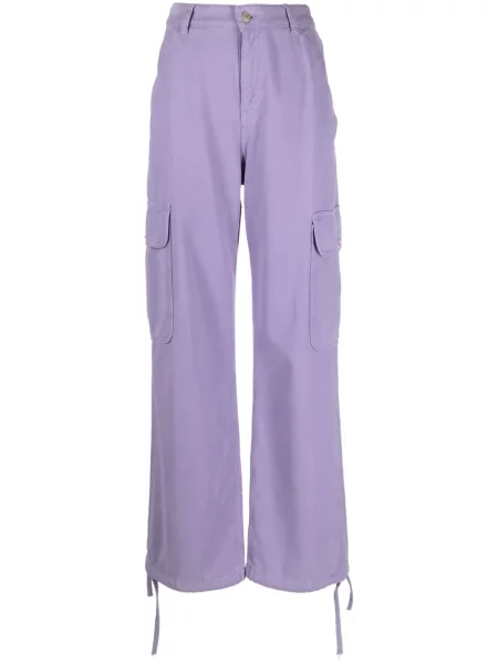 Pantaloni cargo Moschino Jeans violet