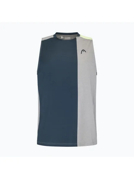 Tricou de tenis pentru bărbați HEAD Topspin print vision m/navy albastru închis