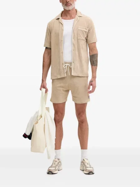 Pantaloni scurți Fila din material terry cu cordon