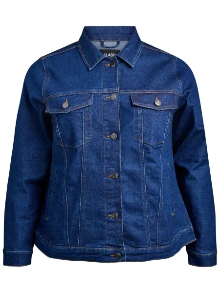 Zizzi Geacă de primăvară-toamnă Flnina închis albastru