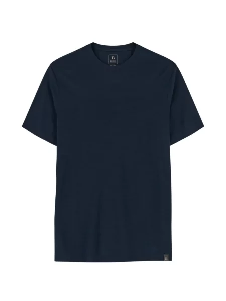 Tricou Boggi Milano din jerseu albastru
