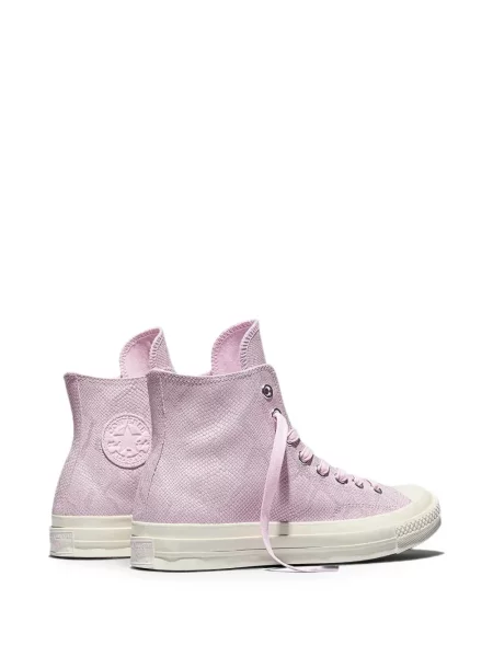 Sneakerși Converse Chuck 70 cu model leopard cu mărgele negru
