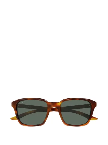 Sluneční brýle Gucci Eyewear s autogramem hnědé