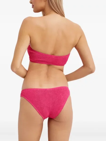 Bikini Bond Eye cu cataramă roz