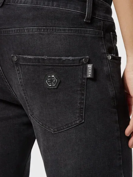 Jeansy Philipp Plein czarne