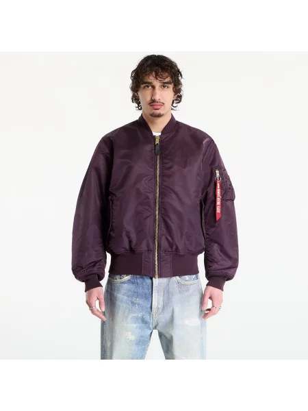 Jachetă Alpha Industries Heritage Bomber Plum XL