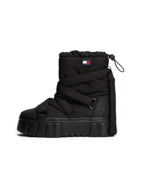 Tommy Jeans cizme de iarnă TJW CHUNKY SNOW BOOT negru