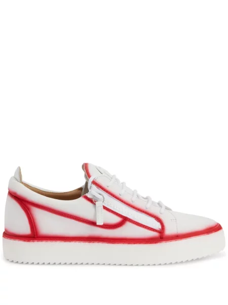 Sneakerși Giuseppe Zanotti Frankie alb