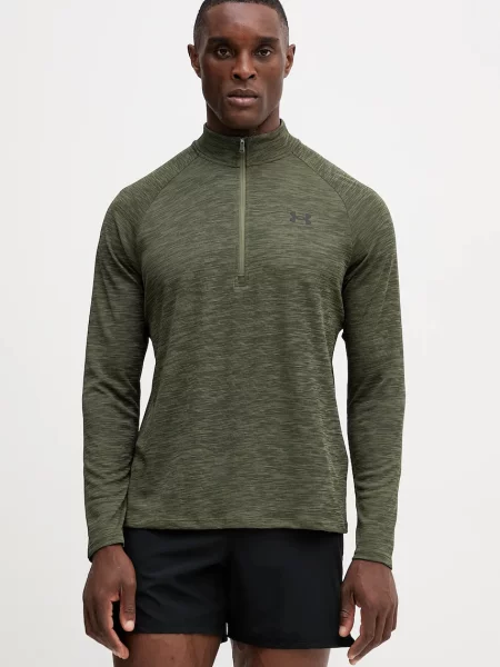 Under Armour bluza treningowa Tech Textured wzorzysta zielony