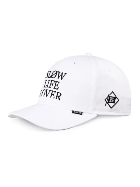 DJINNS Kšiltovka True Fit Slow černá bílá