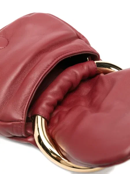 Inel Blumarine din piele roșu