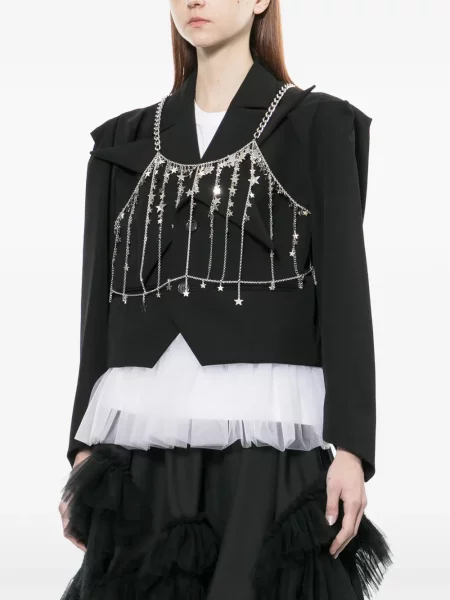 Top Noir Kei Ninomiya srebrny