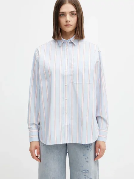 Lacoste cămașă pentru femei din albastru