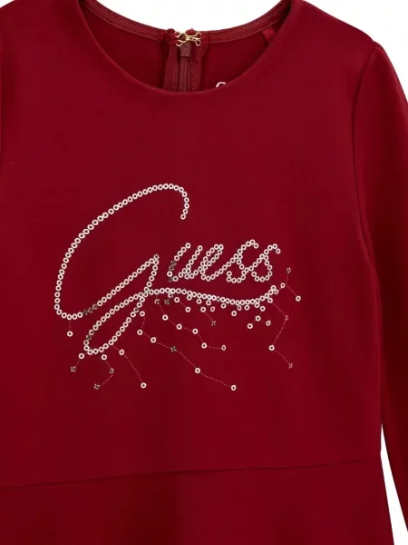 Dětské mini šaty Guess červené