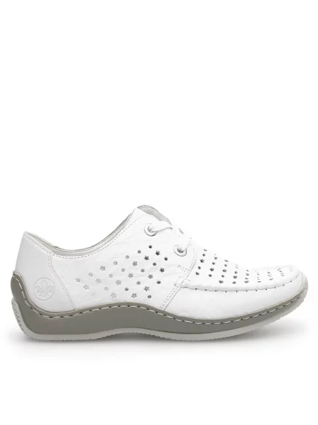 Sneakersy Rieker białe