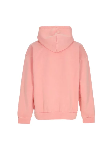 Bluza z kapturem Obey z kapturem różowa