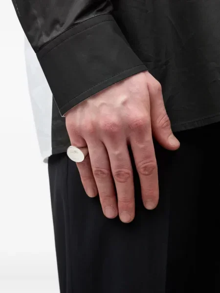 Inel Mm6 Maison Margiela argintiu