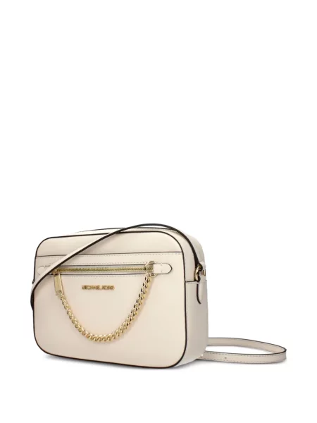 Bőr crossbody táska Michael Kors