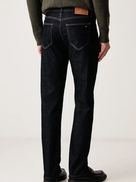 Tommy Hilfiger jeansy straight granatowe