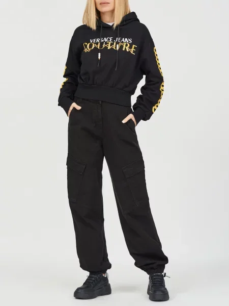 Толстовка Versace Jeans Couture чорна