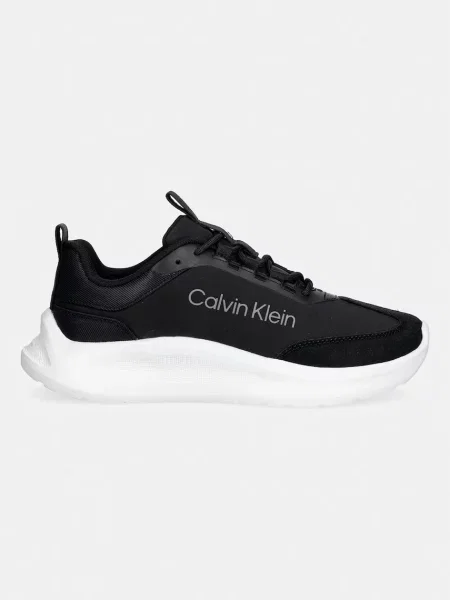 Sneakers Calvin Klein Light Eva Runner Nyl-Sue negru