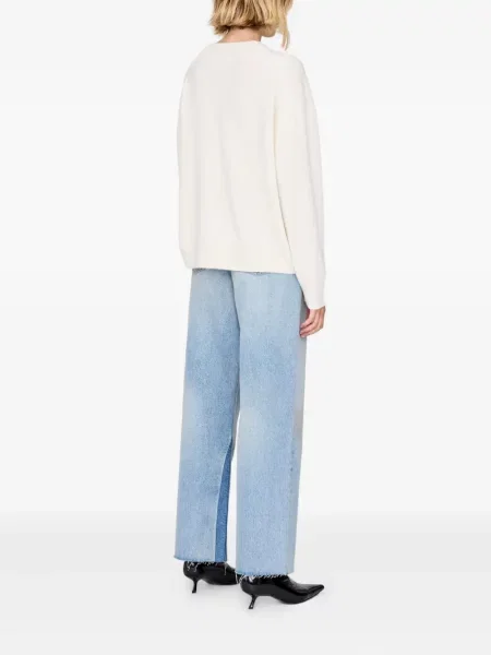 Pulover Anine Bing din cașmir cu decolteu rotund