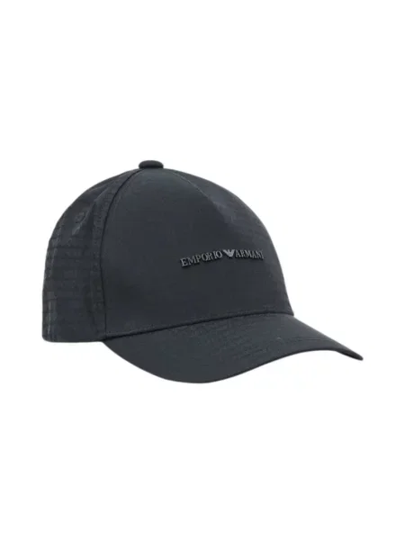 Emporio Armani czapka z daszkiem czarna