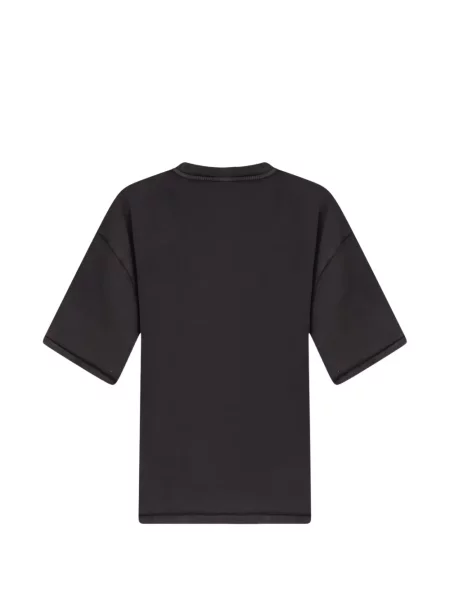 Fleece ριγέ polo Polo Ralph Lauren με αυτόγραφο μαύρο