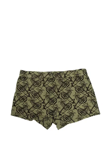 Boxeri Vivienne Westwood cu imagine verde