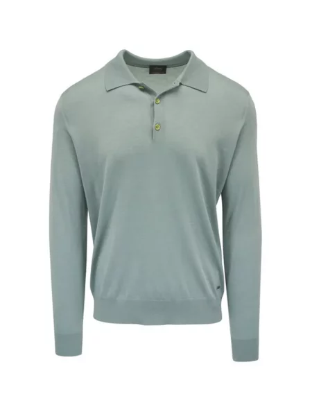 Tricou polo Brioni verde