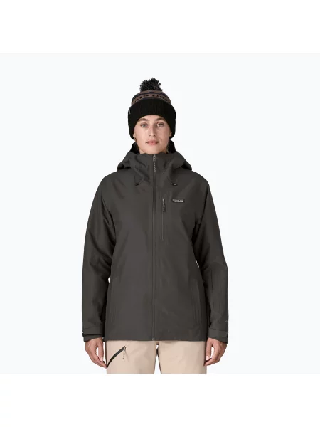 Куртка лижна Patagonia Insulated Powder Town black чорна
