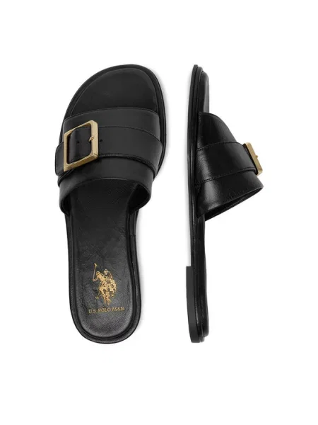 Pantofle Us Polo Assn černé