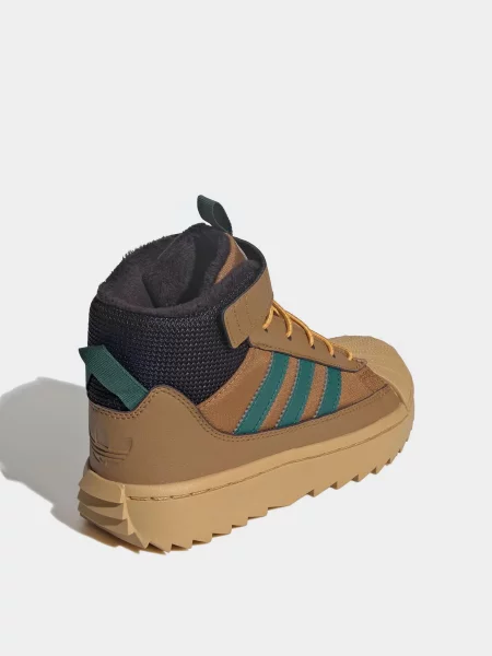 Детские кеды Adidas коричневые