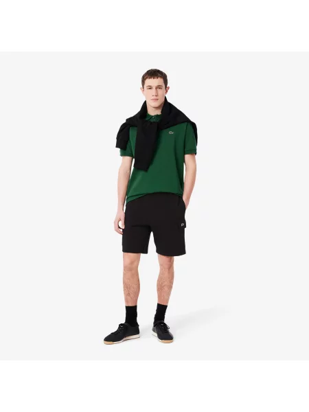 Lacoste Szorty Regular Fit czarne