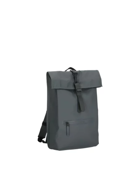 Plecak miejski Rains Rucksack Rolltop 13 + 4 l dark grey szary