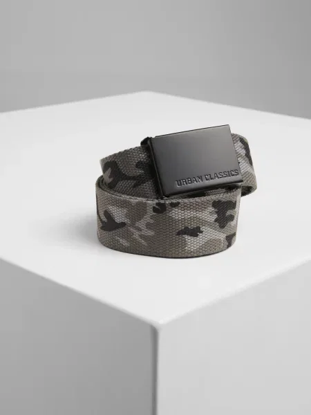 Plátěný pásek Urban Classics šedý