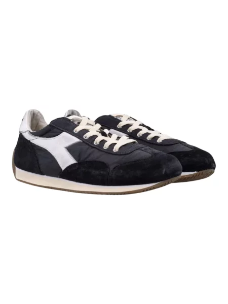 Sneakersy Diadora skórzane czarne