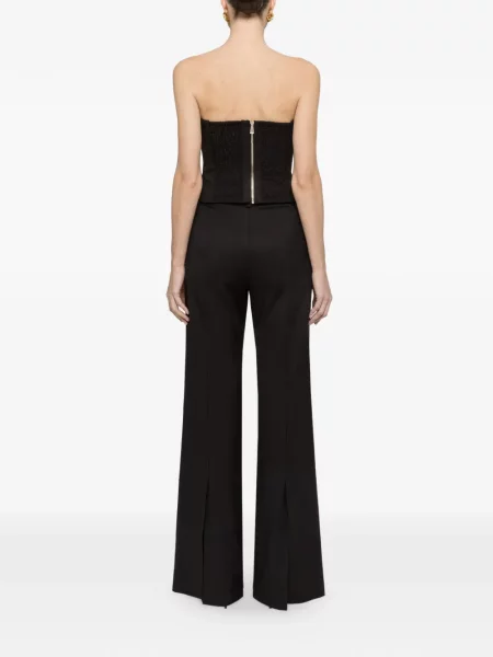 Pantaloni Nissa evazate negru