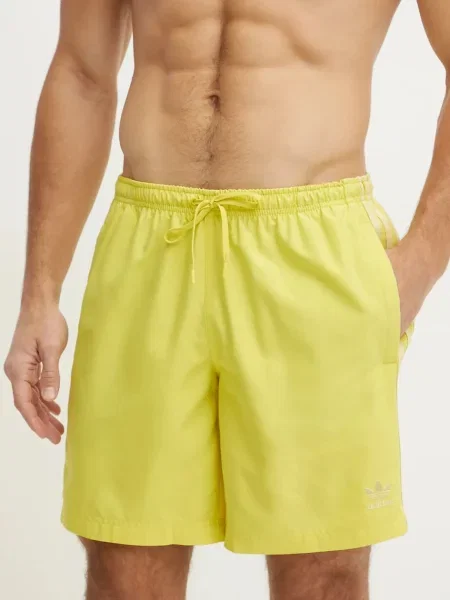 Kopalne kratke hlače adidas Originals Adicolor rumena