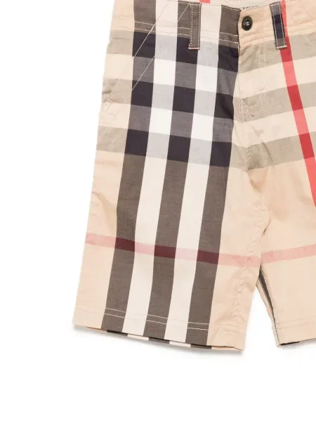 Szorty dziecięce Burberry brązowe