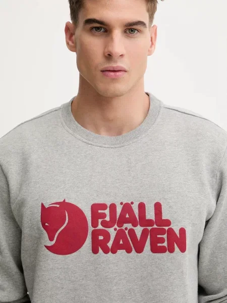 Fjallraven melegítőfelső férfi Fjällräven Logo szürke