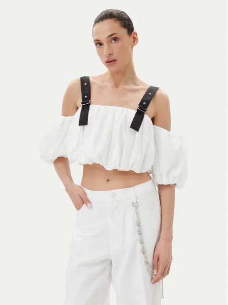 Cropp top Pinko alb