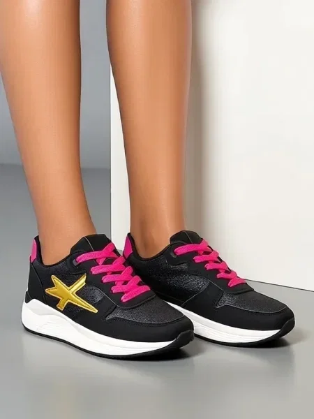 Sneakerși Resti negru