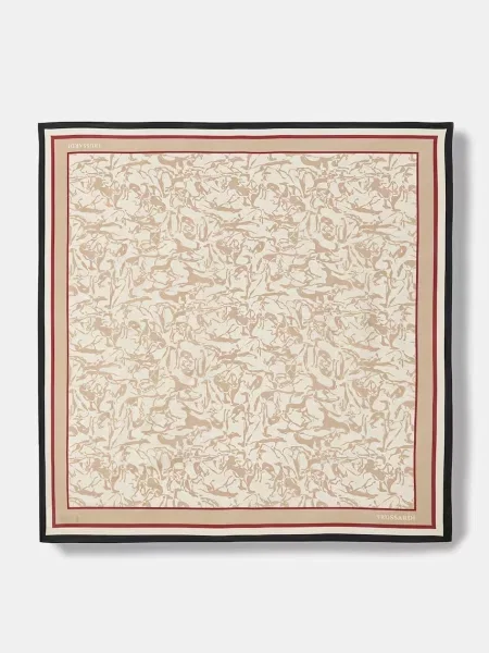 Svilena marama Trussardi bež