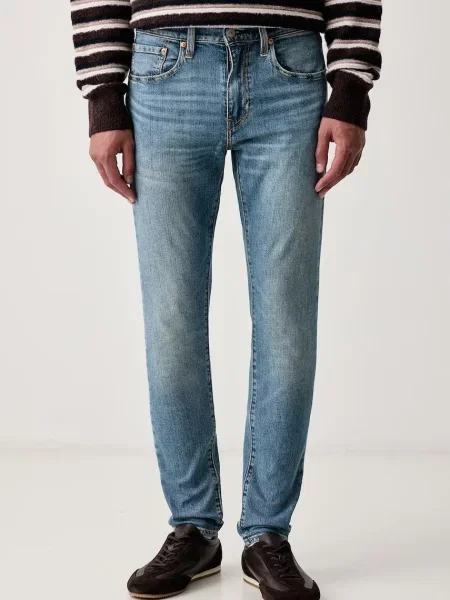 Levi's blugi slim fit pentru bărbați SLIM TAPER albastru