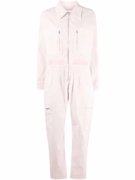 Salopetă Stella Mccartney lungă roz