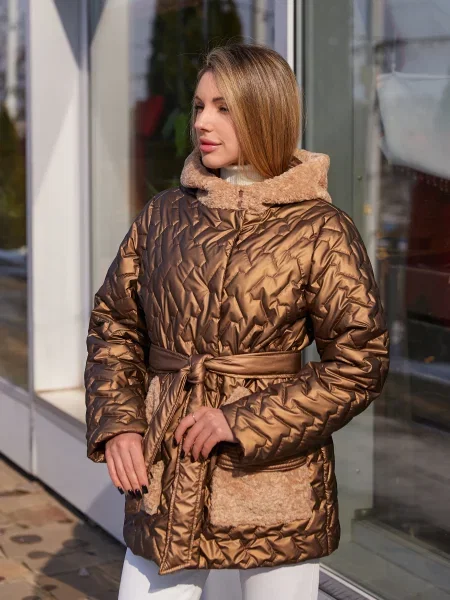 Демісезонна куртка MilaNova коричневий