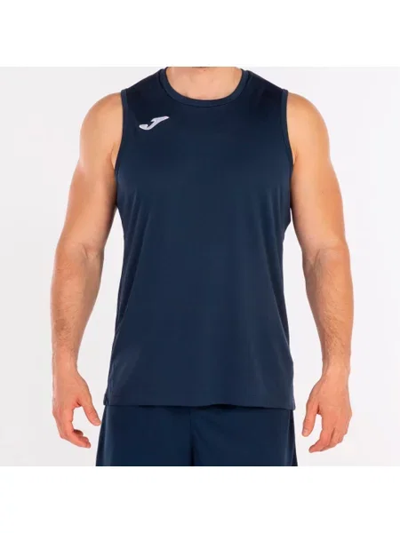 Koszulka do koszykówki dla chłopców Joma Combi basket niebieska