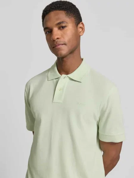 Koszulka polo o kroju regular fit z czystej bawełny model PRIME' Boss Orange